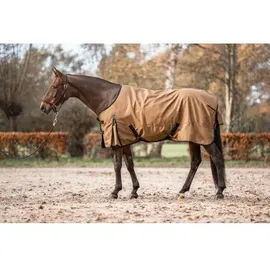 Equinate Regendecke Springfield mit Fleeceinnenfutter braun 1,55 m