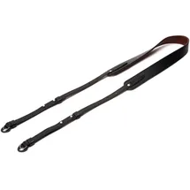 Artisan & Artist Artisan&Artist ACAM-284 Kameragurt aus italienischem Leder schwarz