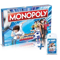Monopoly - Captain Tsubasa (deutsch/französisch) + Top Trumps Brettspiel Gesellschaftsspiel