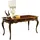 xl moebel gmbh Xlmoebel Schreibtisch Eleganter italienischer Tisch aus Holz für modernes Homeoffice (1-St., Schreibtisch), Hergestellt in Europa braun