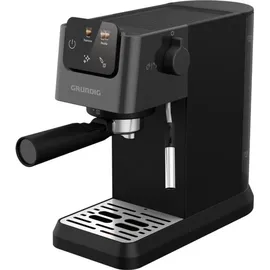 Grundig KSM 4330 schwarz mit Milchaufschäumer und abnehmbaren Wassertank