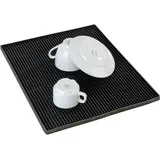 Wenko Abtropfmatte Maxi 40 cm x 30 cm Schwarz