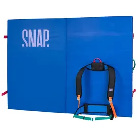 Snap Climbing Grand Rebound Crashpad Blau