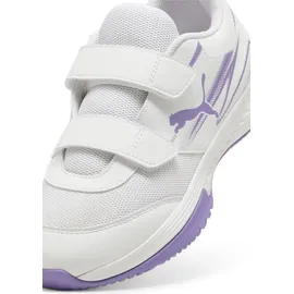 Puma Varion II Hallenschuhe mit Klettverschluss Kinder 04 white/lavender alert 32