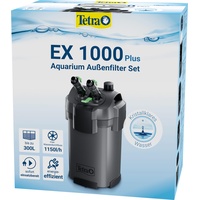 Tetra EX 1000 Plus - leistungsstarker Filter für Aquarien bis 300 L, schafft kristallklares fischgerechtes Wasser, Innenbereich