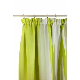 Wirth Vorhang WIRTH "Brooklyn" Gr. 1, grün, B:145cm H:150cm, Polyester, Gardinen