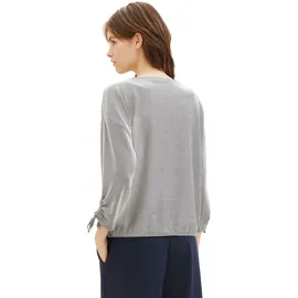 Tom Tailor Structured Stripe 3/4-arm T-Shirt Small Navy White Stripe M