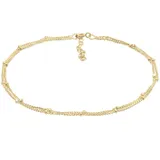 elli by julie & grace Elli Fußschmuck Damen Kugel Zeitlos Basic in 925 Sterling Silber
