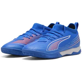 Puma Ultra 6 Match Mid Futsalschuhe Kinder ultra blue/puma white/glowing red 35,5
