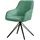 ML-Design Esszimmerstuhl Grün Textil Webstoff 360° Drehstuhl, Armlehnen, Rückenlehne,