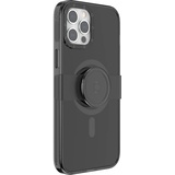 PopSockets PopSockets: PopCase MagSafe Hülle für iPhone 12 Pro Max mit Abnehmbarem PopGrip Slide Sockel und Griff mit Austauschbarem Top - Black