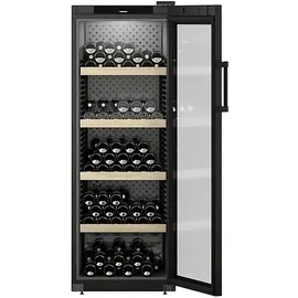 Liebherr WPbl 5001-20 GrandCru Weinlagerschrank (385 l EEK F, Schwarz)