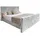 kaiser möbel Boxbett, Hellgrau, H3, Rechteckig, 160x200 cm Schlafzimmer, Betten, Boxspringbetten
