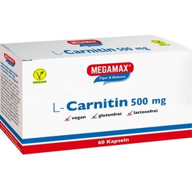 MEGAMAX L-Carnitin 500 mg Kapseln 60 St.