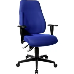 Bürostuhl TOPSTAR "Lady Sitness", blau, Sitzfläche: 100% Polyester, Stühle