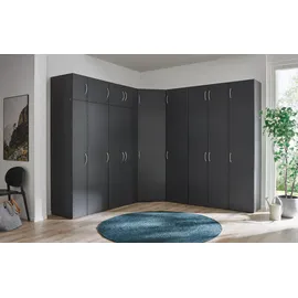 WIMEX Eckschrank Multiraumkonzept 80 x 185 x 80 cm Grau