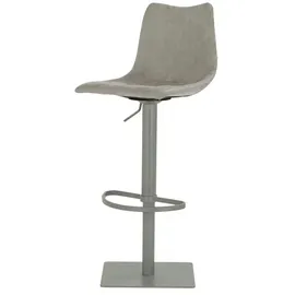 Mayer Sitzmöbel Barhocker 43 x 50 x 53-78 cm Lichtgrau