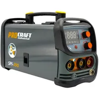 procraft industrial SPI-290 Kombi Inverter Schweißgerät 3,8 kW Fülldraht Co Flux MMA TIG Lift