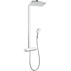 Showerpipe Raindance E 360, weiß/chrom - weiß/chrom