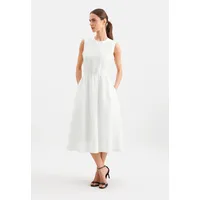 Seidensticker Sommerkleid Weiß 42