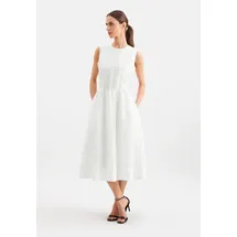 Seidensticker Sommerkleid Weiß 42
