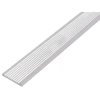 GAH Alberts Alberts 469863 Flachleiste geriffelt | 1000 x 40 mm