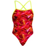 Funkita Badeanzug Damen Saucy Sonar Rot 34