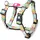 Max & Molly Urban Pets Max & Molly H-Geschirr - Donuts, L