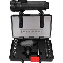 Black & Decker SOS-Bit-Set 30 Teile Kunststoff schwarz