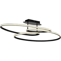 just light. JUST LIGHT LED-Deckenleuchte LUMACA - schwarz