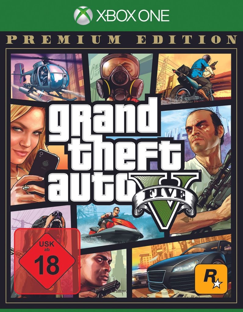 Grand Theft Auto V (Premium Edition) - Konsole XBox One