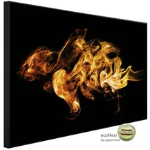 Papermoon Infrarotheizung Feuerflammen (100 x 60 cm, 600 W)