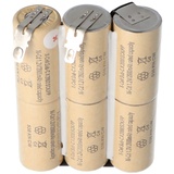 AccuCell NiMH Akku passend für Gardena ACCU 6 für Strauchschere ST 6, Bosch AGS70 Akku 7,2V 2000mAh NiMH
