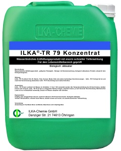 ILKA TR 79 Tiefenreiniger, wasserlöslich, Konzentrat zum einfachen Entfernen verschiedener Fette, 10 Liter - Kanister