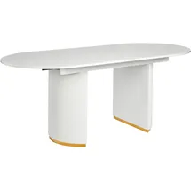 Beliani Dulverton 90 x 75 x 160/200 cm weiß