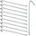 Relaxdays XL Bodenanker 10er Set Silber