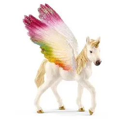 Schleich® Bayala 70577 Geflügeltes Regenbogeneinhorn Fohlen Spielfigur