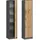 home collective Bücherregal Kleiderschrank 40 x 35 x 180 cm Anthrazit/Eiche