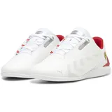 Sneaker PUMA "Scuderia Ferrari Drift Cat Decima 2.0 Sneakers Jungen" Gr. 37.5, weiß (white rosso corsa red) Schuhe