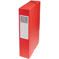 Exacompta Archivbox Colorspan Karton 60mm, A4, rot (50605E)