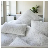 ELEGANTE Solid Jersey bleu 155 x 220 cm + 40 x 80 cm
