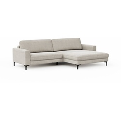 CASEDO Ecksofa Alicante Stoff Naturel