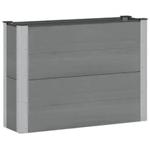 vidaXL Hochbeet 100 x 30 x 72 cm Grau