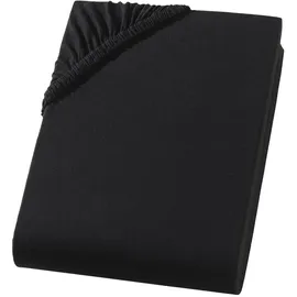 Carpe Sonno Spannbettlaken Jersey 90 x 200 - 200 x 200 cm schwarz