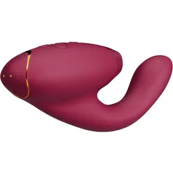 Womanizer Boradeaux Luxuriöser Dual Stimulator Mit Pleasure Air Technologie Für Die Klitoris Und Vibration Für Den G-Punkt Vibrator   Damen