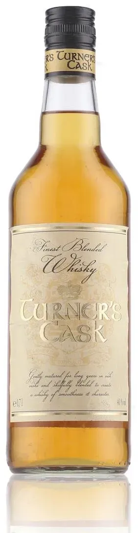 Turner's Cask Finest Blended Whisky 40% Vol. 0,7l