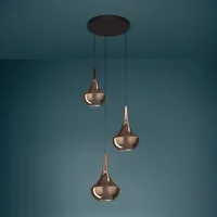 EGLO ALMOSTER 3-flg. 150 cm Kupfer