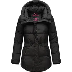 Winterjacke MARIKOO "Akumaa", Damen, Gr. XL (42), schwarz, 100% Polyester, Jacken, mit tailliertem Schnitt