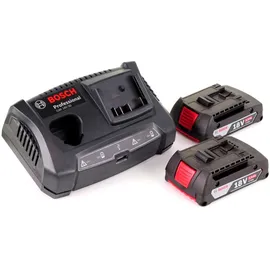 Bosch GSB 18V-21 Professional inkl. 2 x 2 Ah + L-Boxx 06019H1105