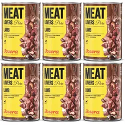 JOSERA Fleischliebhaber Reines Lamm 6x800g